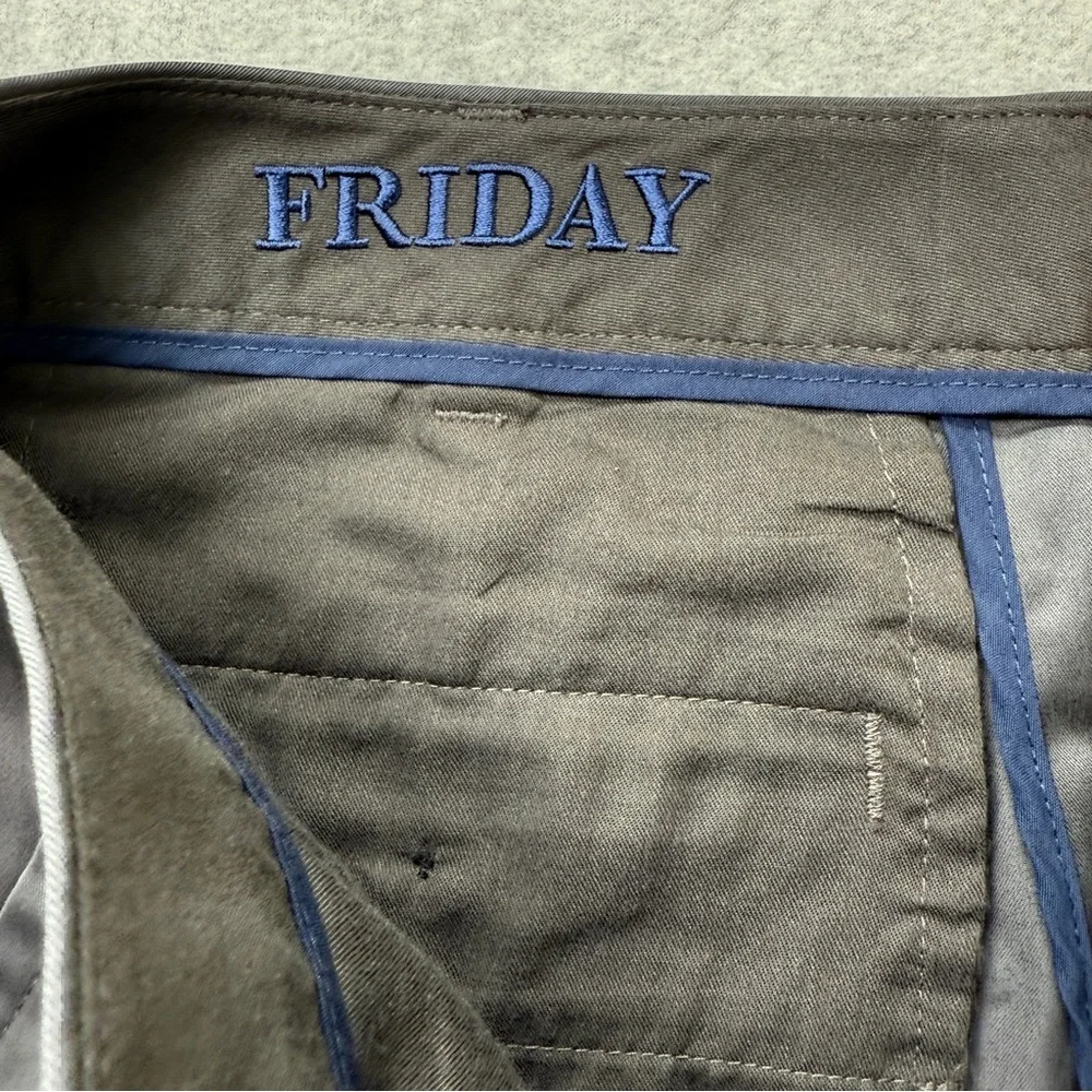 Bonobos Straight Fit Chinos Pants 30x32‎ Charcoal Cotton Friday
